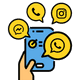 Manifest Chat: WhatsApp & More logo
