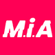 M.i.A merch: Print on Demand logo