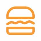 Burgerprints: Print‑on‑Demand logo