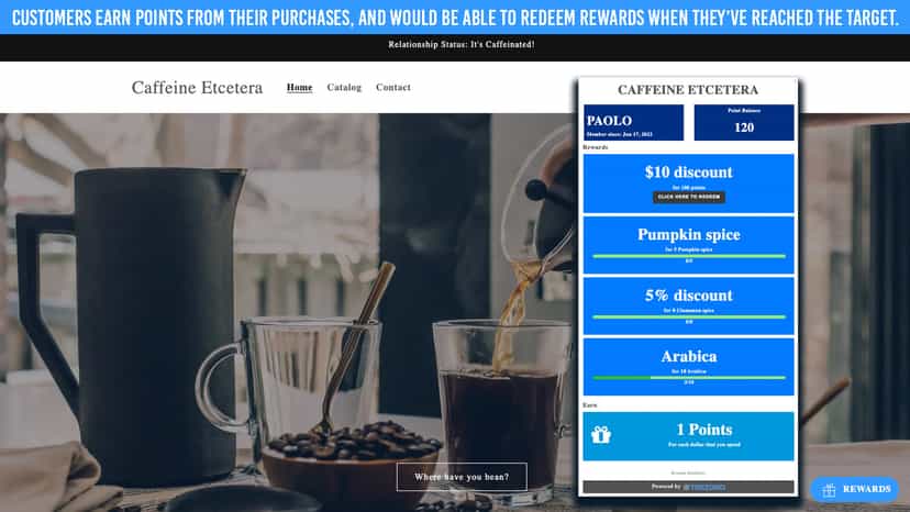 Trezoro-Shopify Claiming Rewards