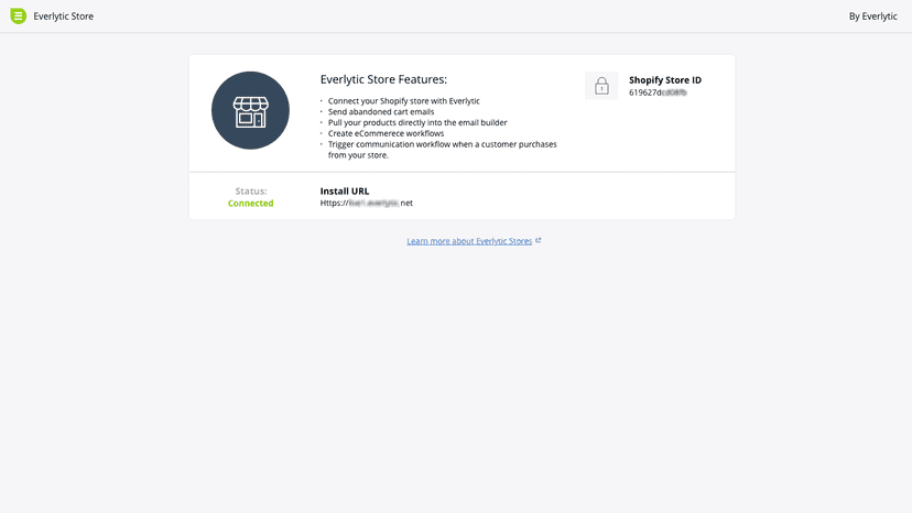 App dashboard