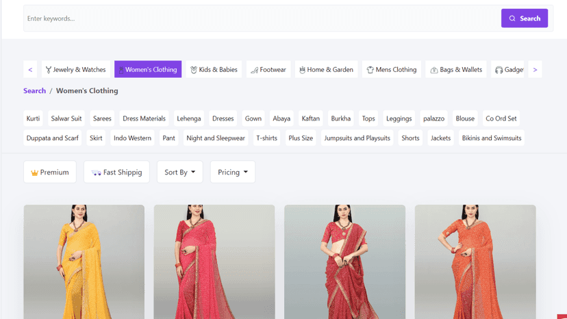 indian dropshipping product