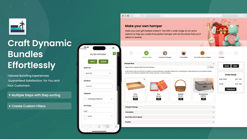 Product Box Bundle Builder