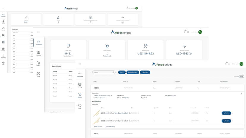 Multi Vendor Catalog Management