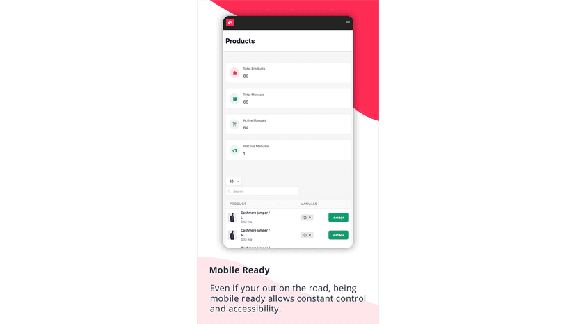 Mobile Ready App And Front End