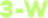 3-W logo