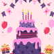 Happy Birthday ‑ VA logo