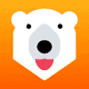 Free Shipping Bear logo