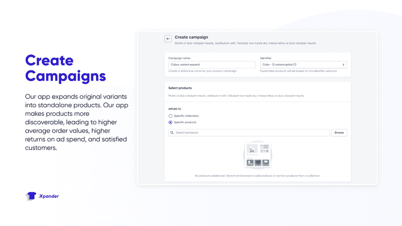 Xpander-create-campaigns