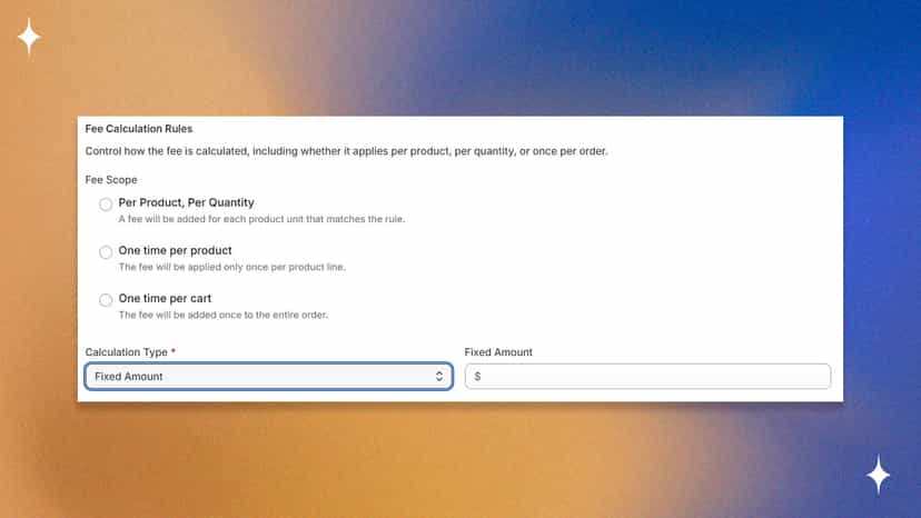Fee Configuration