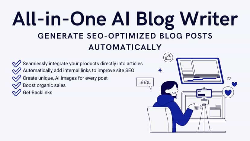 AI SEO Blog Writer for Shopify with Chatgpt and Gemini