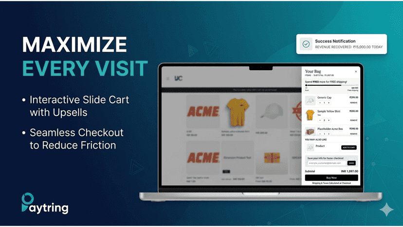 Maximize Every Visit with Smart Cart & Recovery