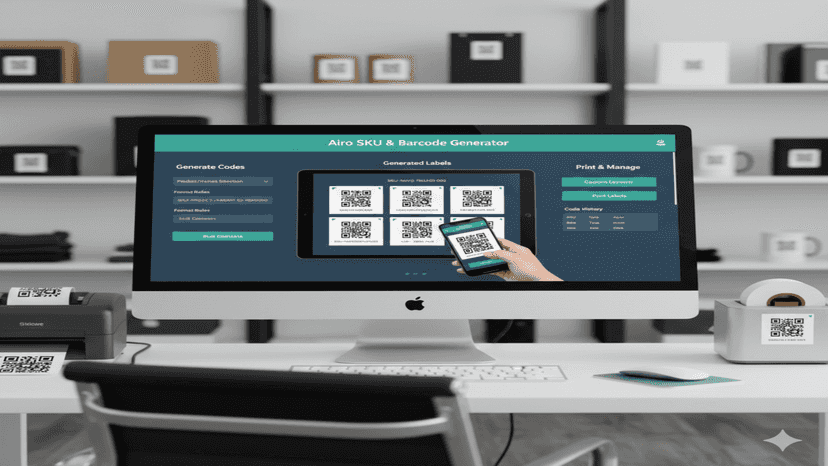 Airo SKU & Barcode Generator