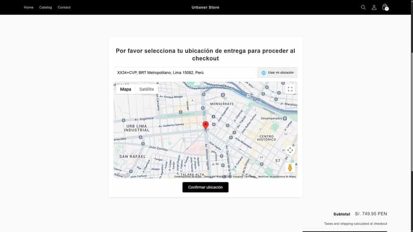Manejo de mapa y geolocalización