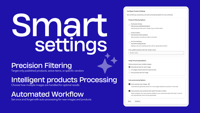 SEO Backlinker automate your blog - Smart Settings