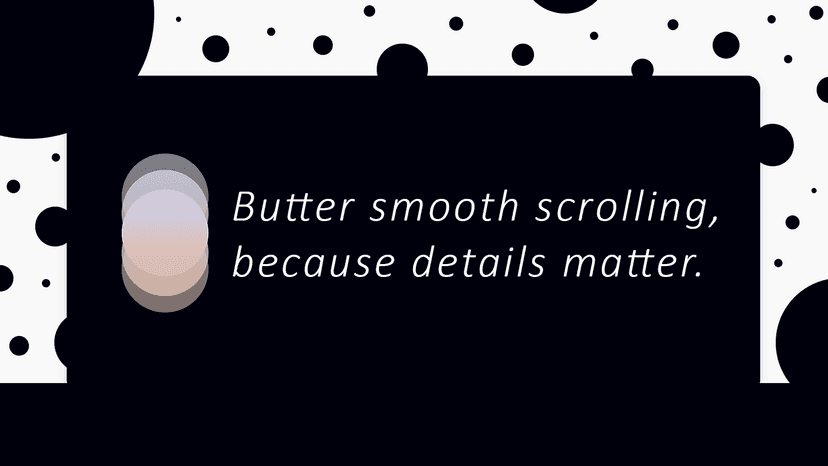 Smoothify shopify app that adds smooth scroll to your storе