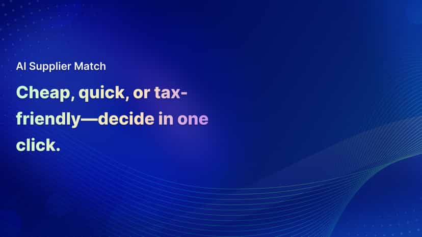 AI Supplier Match