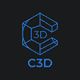 Custom3D logo
