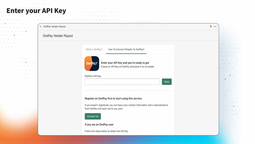 Sync orders between Shopify and OwlPay