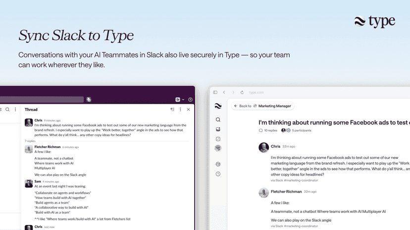 Synced with Slack