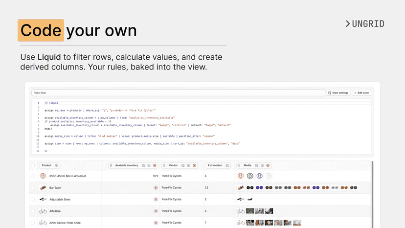 Code your own