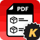 K: PDF Product Catalog Maker logo