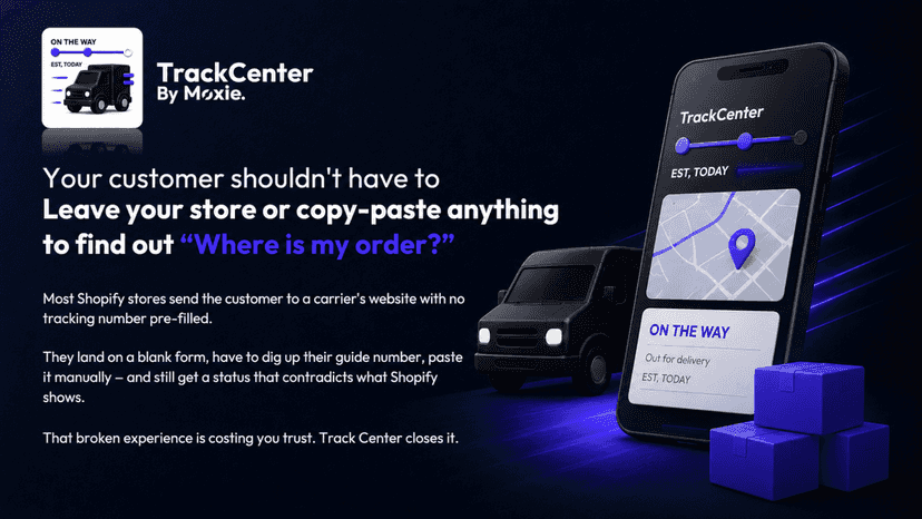 Track any order with just email and order number.
