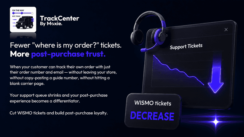 Turn WISMO tickets into customer trust.