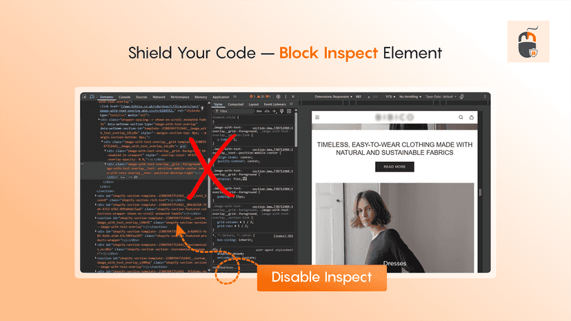 Protect images from theft