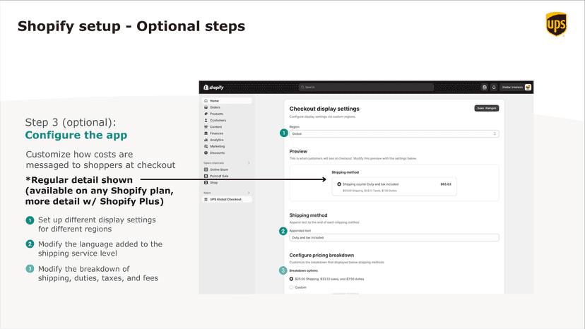 Configure display settings (optional)