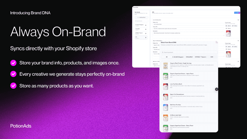 Sync products from your store