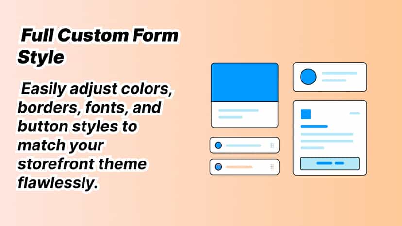 customise form