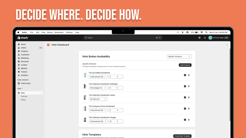 Decide where. Decide how.
