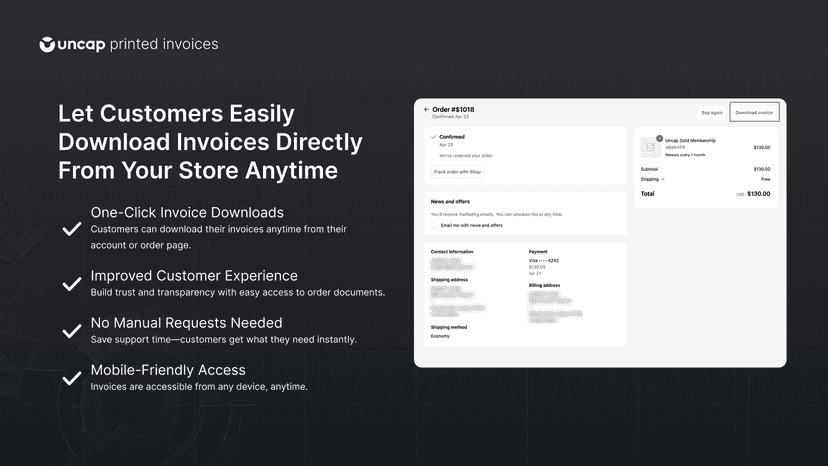 download invoices
