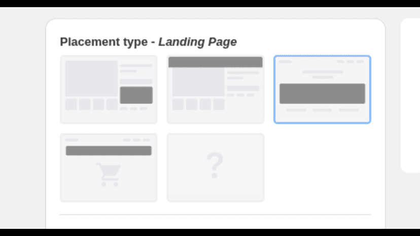 Placement types