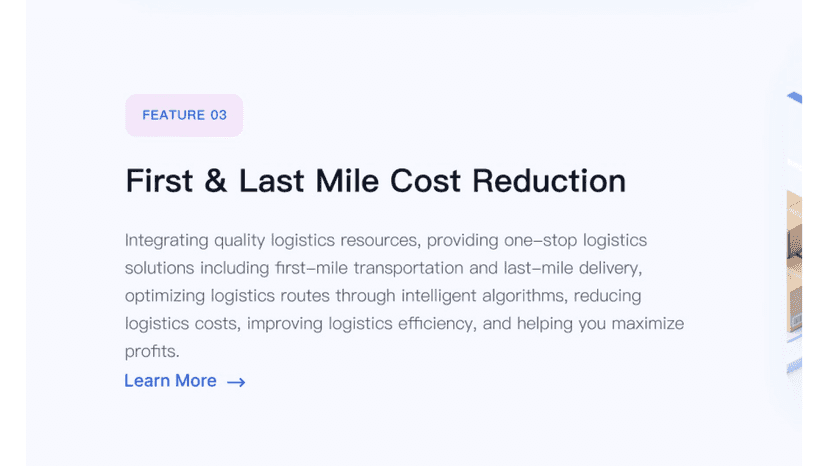 First-mile and last-mile logistics cost optimization