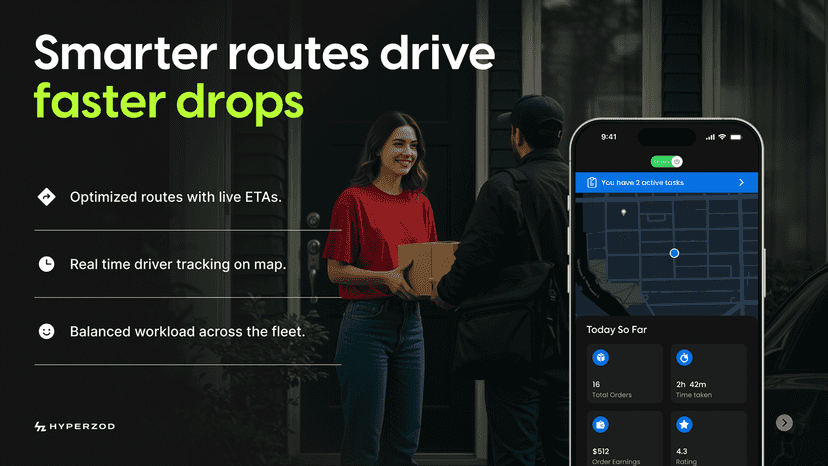 smart routes for drivers
