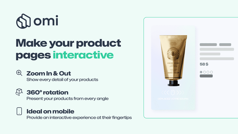 Make your product listings interactive with Omi