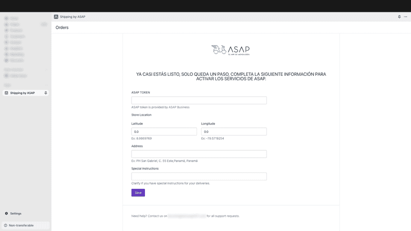 Configurar cuenta