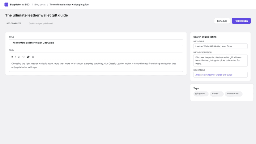 seo screen