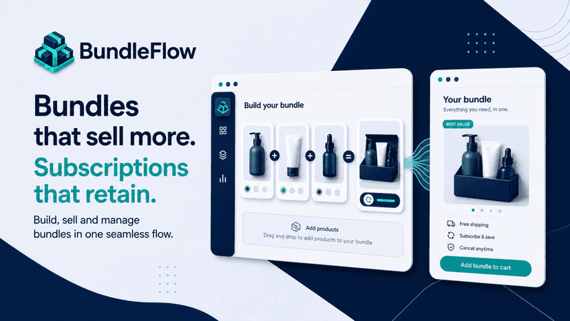BundleFlow bundle builder with subscription storefront preview