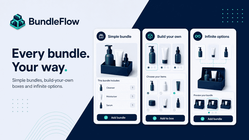 BundleFlow simple, build-your-own and infinite option bundles