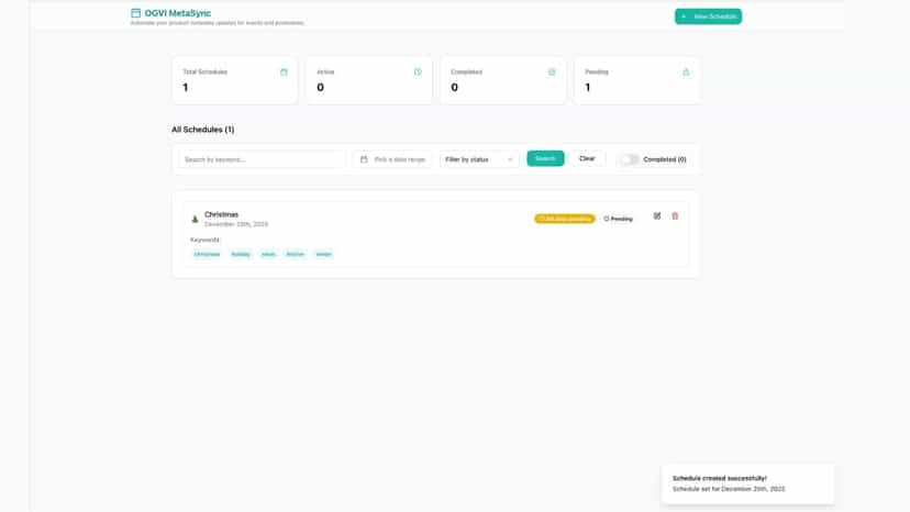 Home page