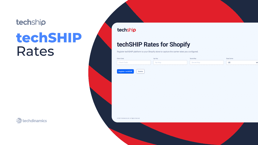 techSHIP Rates