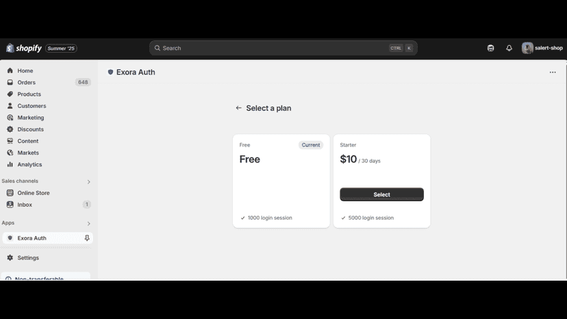 Select Plan