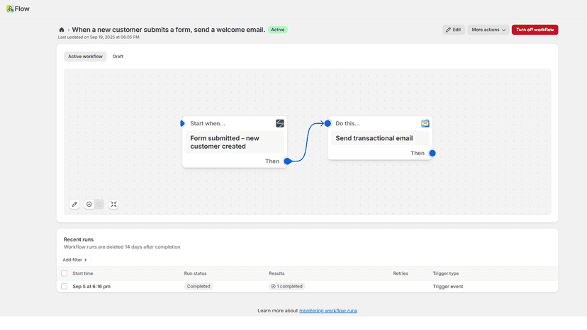 Integrate with your business workflow