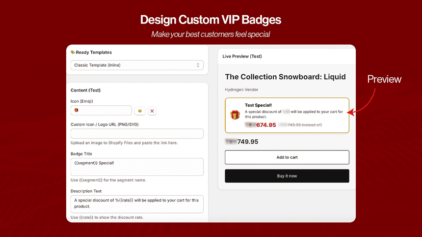 Create automated, segment-specific discount rules and limits.