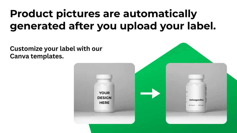 Suplify's automatic product picture generation