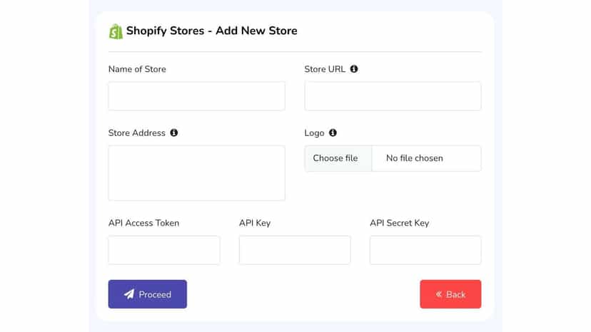 Connect Shopify Store
