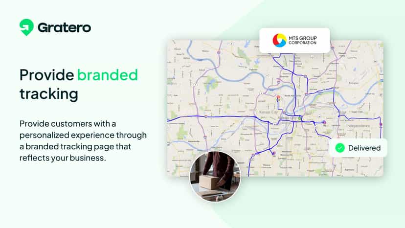 Provide branded tracking page